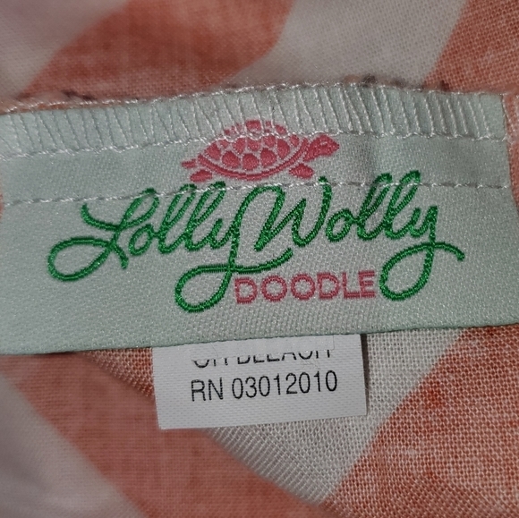 New Chevron Halter Dress with Blooms Size 6 - Picture 6 of 9